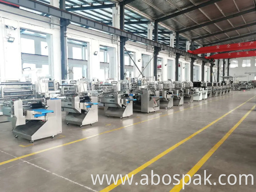 SUS 304 Automatic Flow Plasatic Bag Packing Packaging Line Machine for Hotel/Laundry/Washing Soap